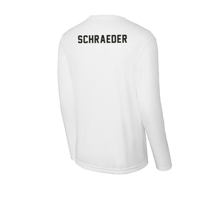 PFW - NCAA Women's Cross Country : Ashley Schraeder - Activewear Long Sleeve T-Shirt-1