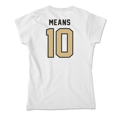 PFW - NCAA Women's Volleyball : Haiden Means - Soft Style Women’s T-Shirt-1
