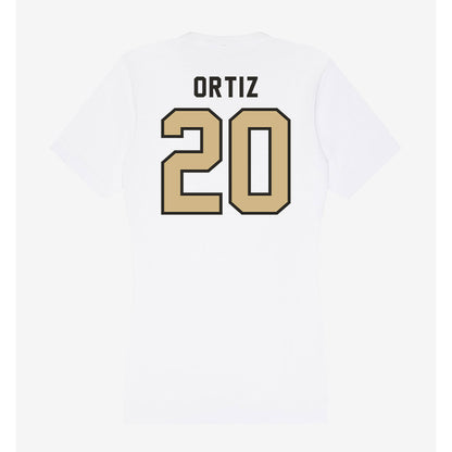 PFW - NCAA Men's Basketball : Edir Ortiz - Women's V-Neck T-Shirt-1