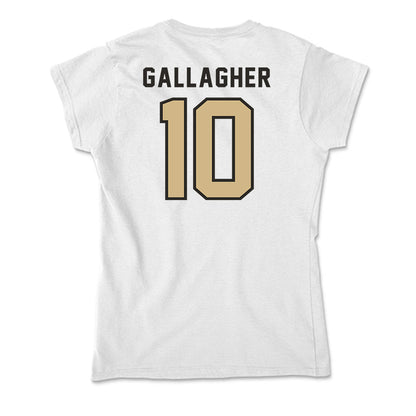 PFW - NCAA Women's Soccer : Morgan Gallagher - Soft Style Women’s T-Shirt-1