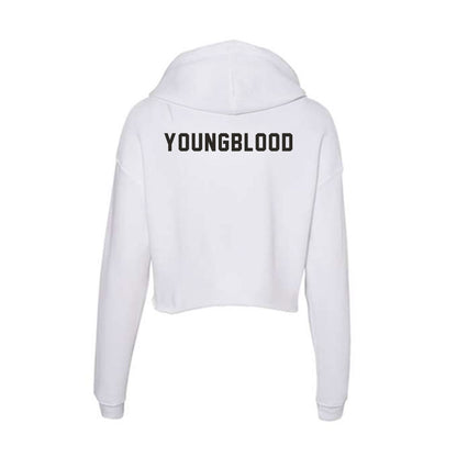 PFW - NCAA Men's Track & Field : Joseph Youngblood - Women's Crop Fleece Hooded Sweatshirt-1