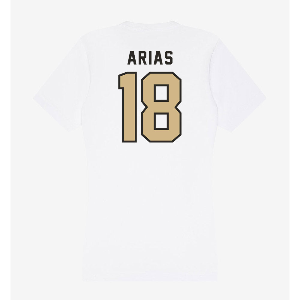 PFW - NCAA Men's Soccer : Daven Arias - Women's V-Neck T-Shirt-1