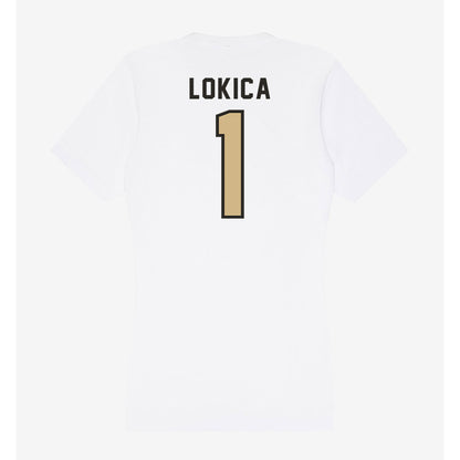 PFW - NCAA Women's Basketball : Nika Lokica - Women's V-Neck T-Shirt-1