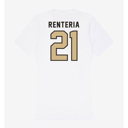 PFW - NCAA Men's Soccer : Adrian Renteria - Women's V-Neck T-Shirt-1
