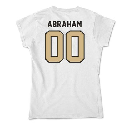 PFW - NCAA Women's Soccer : Aimee Abraham - Soft Style Women’s T-Shirt-1