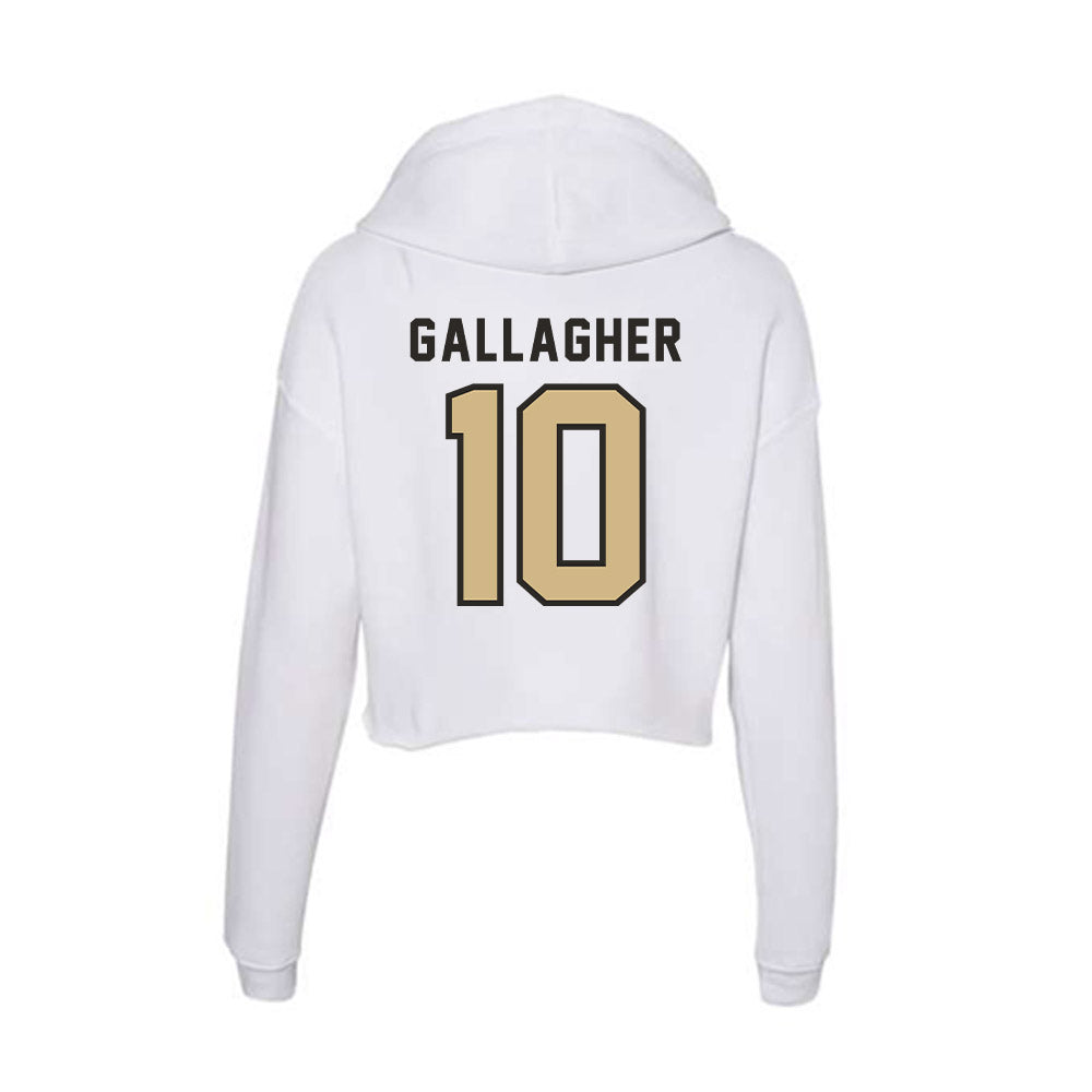 PFW - NCAA Women's Soccer : Morgan Gallagher - Women's Crop Fleece Hoodie-1