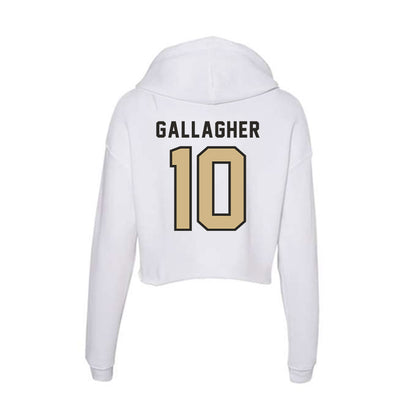 PFW - NCAA Women's Soccer : Morgan Gallagher - Women's Crop Fleece Hoodie-1