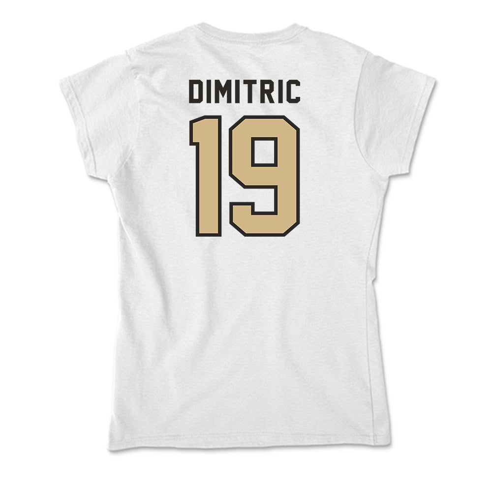 PFW - NCAA Women's Volleyball : Miona Dimitric - Soft Style Women’s T-Shirt-1