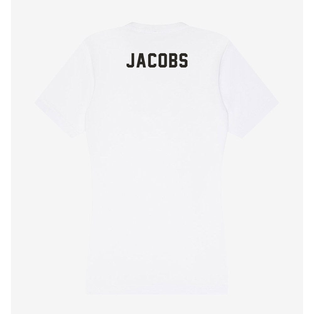 PFW - NCAA Men's Track & Field : Denton Jacobs - Women's V-Neck T-Shirt-1