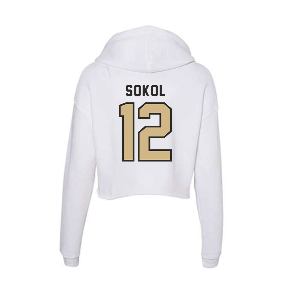 PFW - NCAA Women's Soccer : Sabrina Sokol - Women's Crop Fleece Hoodie-1