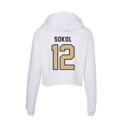 PFW - NCAA Women's Soccer : Sabrina Sokol - Women's Crop Fleece Hoodie-1