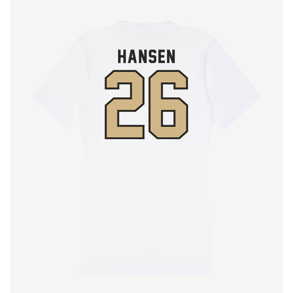 PFW - NCAA Women's Soccer : Kailey Hansen - Women's V-Neck T-Shirt-1