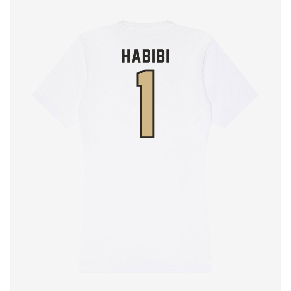 PFW - NCAA Men's Soccer : Amir Habibi - Women's V-Neck T-Shirt-1