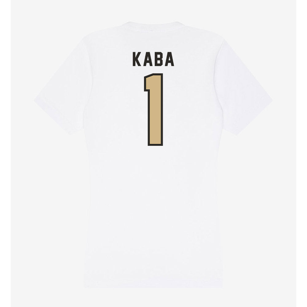 PFW - NCAA Men's Basketball : Ebrahim Kaba - Women's V-Neck T-Shirt-1
