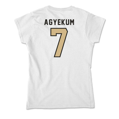 PFW - NCAA Men's Soccer : Christian Agyekum - Soft Style Women’s T-Shirt-1