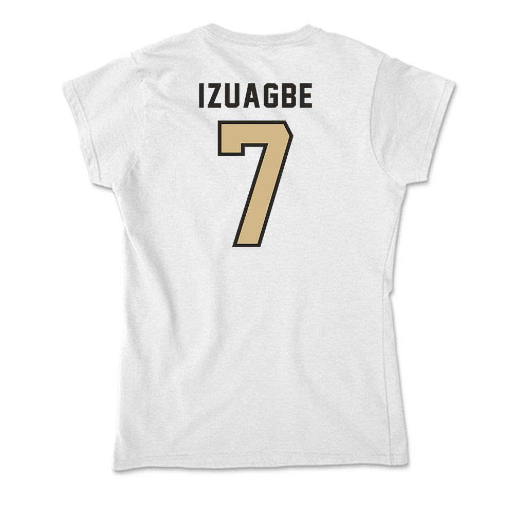 PFW - NCAA Men's Basketball : Tamaje Izuagbe - Soft Style Women’s T-Shirt-1