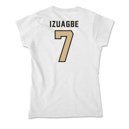PFW - NCAA Men's Basketball : Tamaje Izuagbe - Soft Style Women’s T-Shirt-1