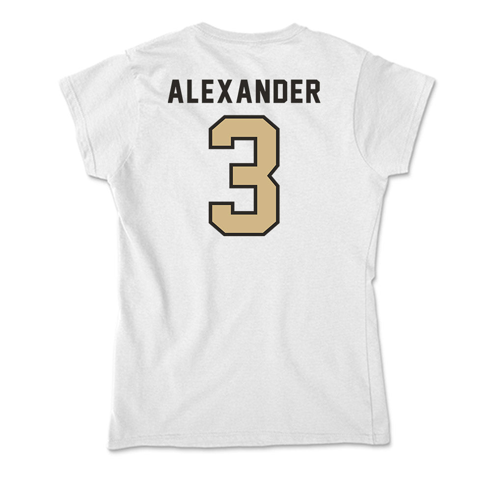 PFW - NCAA Women's Soccer : Reese Alexander - Soft Style Women’s T-Shirt-1
