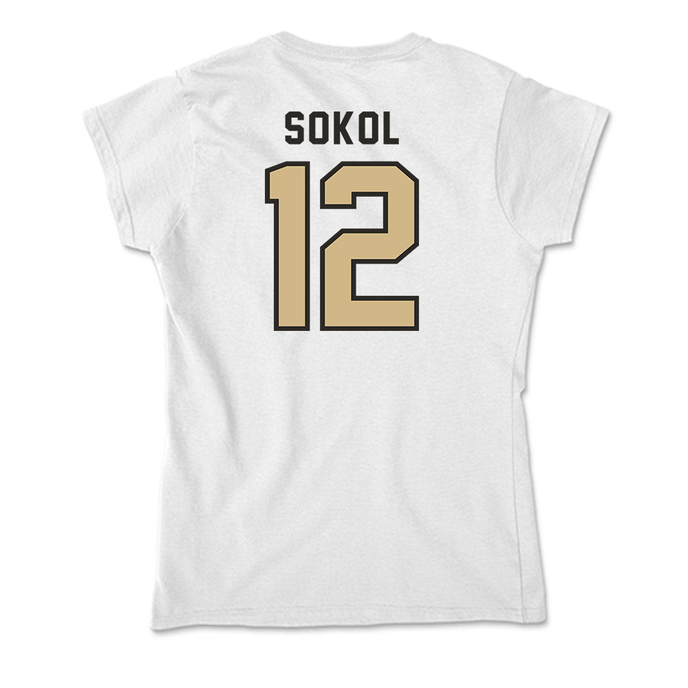 PFW - NCAA Women's Soccer : Sabrina Sokol - Soft Style Women’s T-Shirt-1