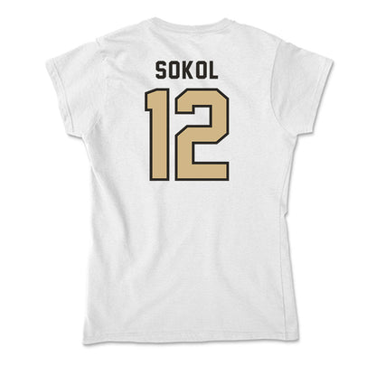 PFW - NCAA Women's Soccer : Sabrina Sokol - Soft Style Women’s T-Shirt-1