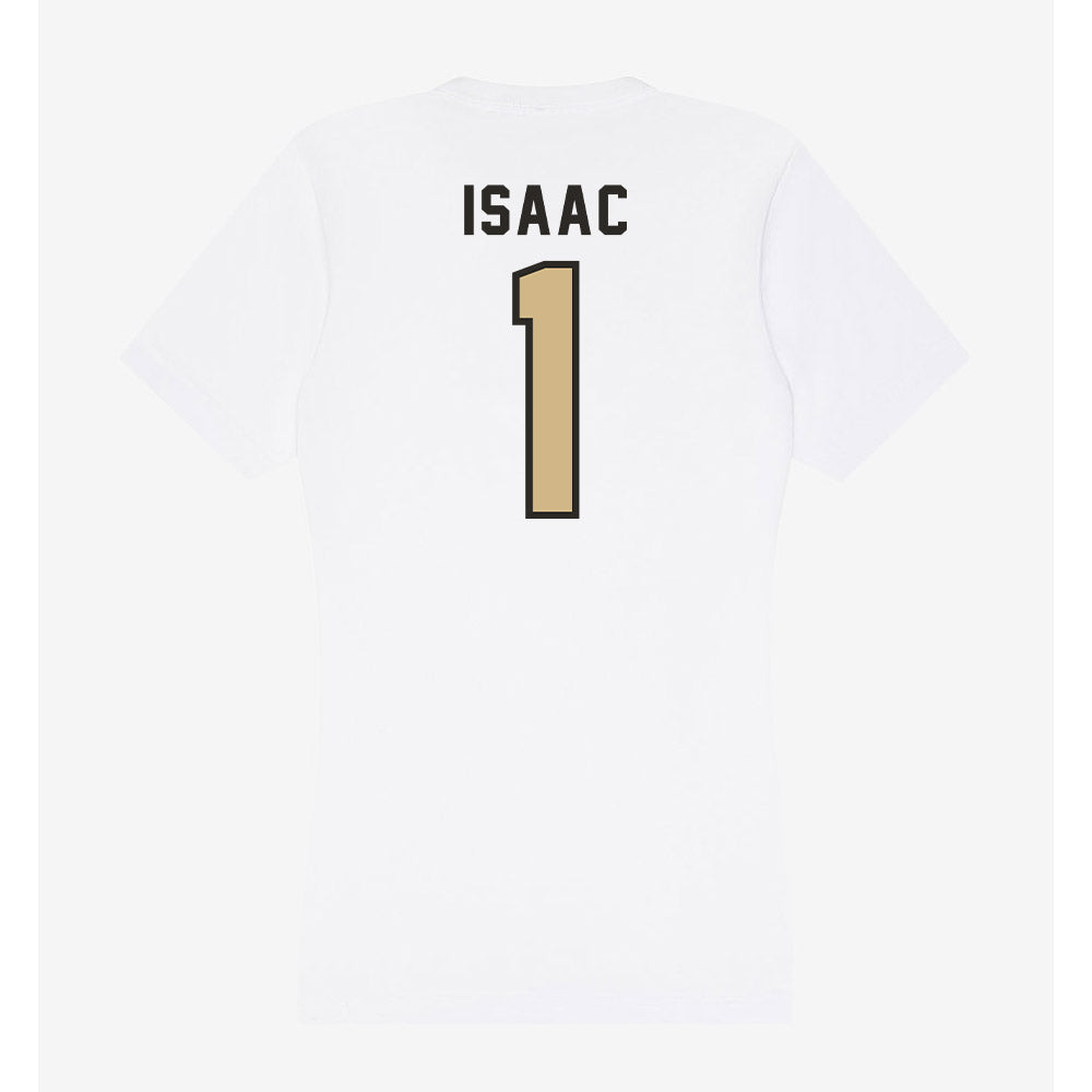 PFW - NCAA Men's Basketball : Anthony Isaac - Women's V-Neck T-Shirt-1