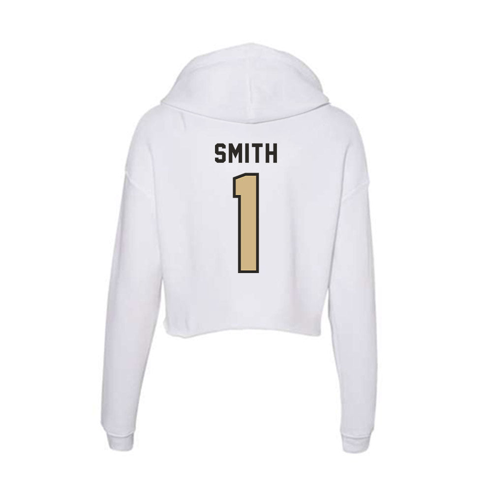 PFW - NCAA Women's Volleyball : Lili Smith - Women's Crop Fleece Hoodie-1