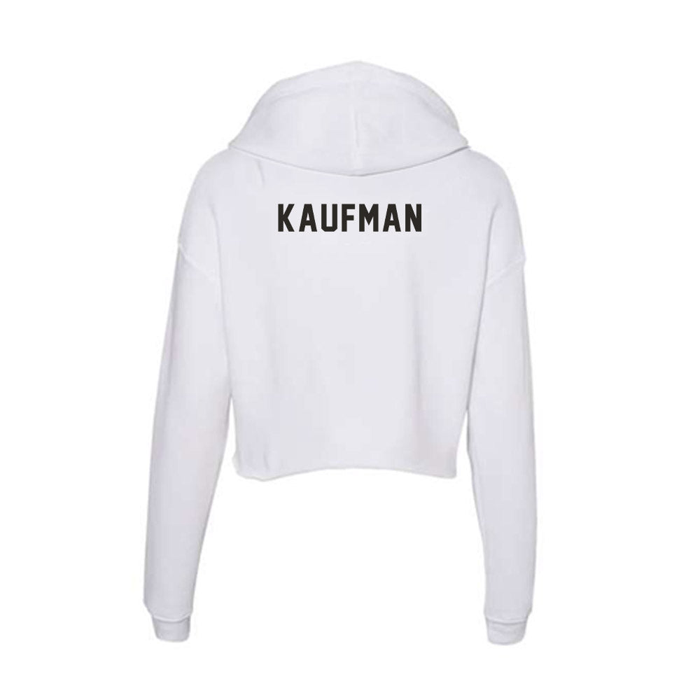 PFW - NCAA Men's Track & Field : Owen Kaufman - Women's Crop Fleece Hoodie-1
