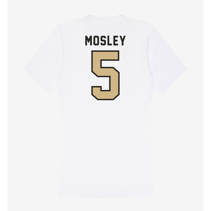 PFW - NCAA Men's Basketball : Emmanuel Mosley - Women's V-Neck T-Shirt-1