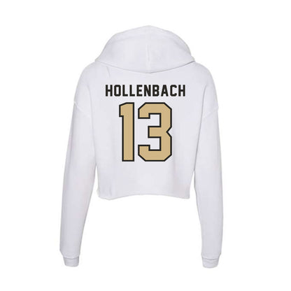 PFW - NCAA Men's Soccer : Andrew Hollenbach - Women's Crop Fleece Hoodie-1