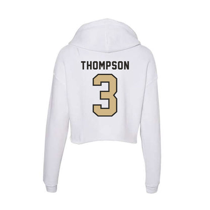 PFW - NCAA Men's Basketball : Carl Thompson - Women's Crop Fleece Hoodie-1