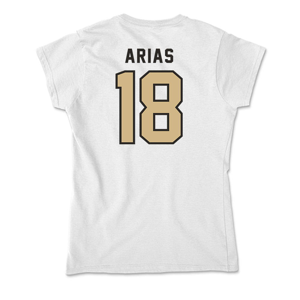PFW - NCAA Men's Soccer : Daven Arias - Soft Style Women’s T-Shirt-1