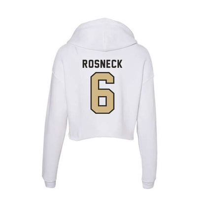 PFW - NCAA Women's Volleyball : Riley Rosneck - Women's Crop Fleece Hoodie-1