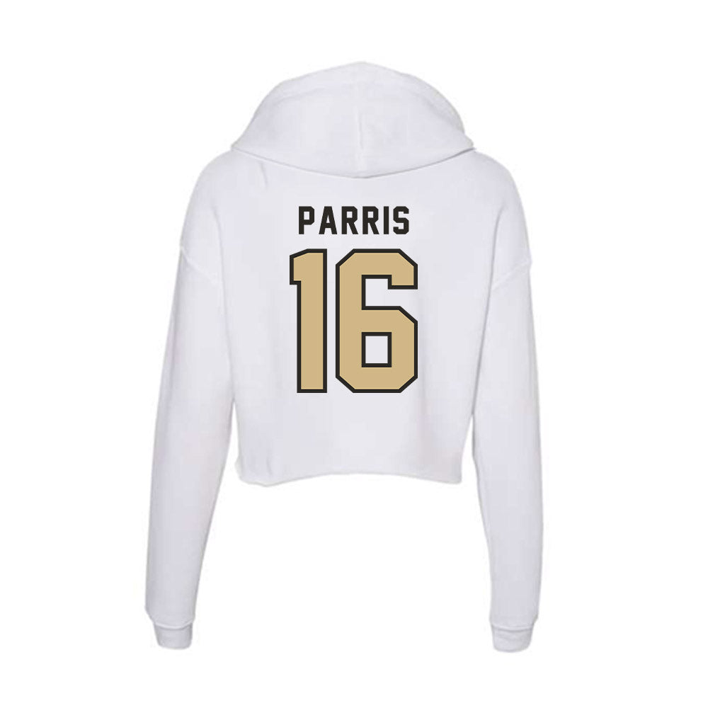 PFW - NCAA Women's Volleyball : Avery Parris - Women's Crop Fleece Hoodie-1