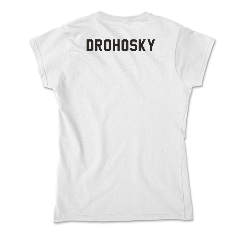 PFW - NCAA Men's Track & Field : Michael Drohosky - Soft Style Women’s T-Shirt-1