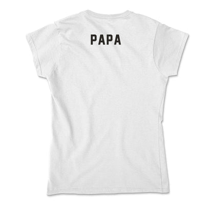 PFW - NCAA Women's Golf : Natalie Papa - Soft Style Women’s T-Shirt-1