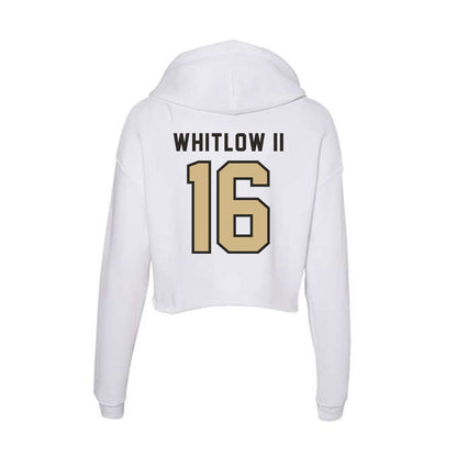 PFW - NCAA Men's Soccer : Kevin Whitlow II - Women's Crop Fleece Hoodie-1