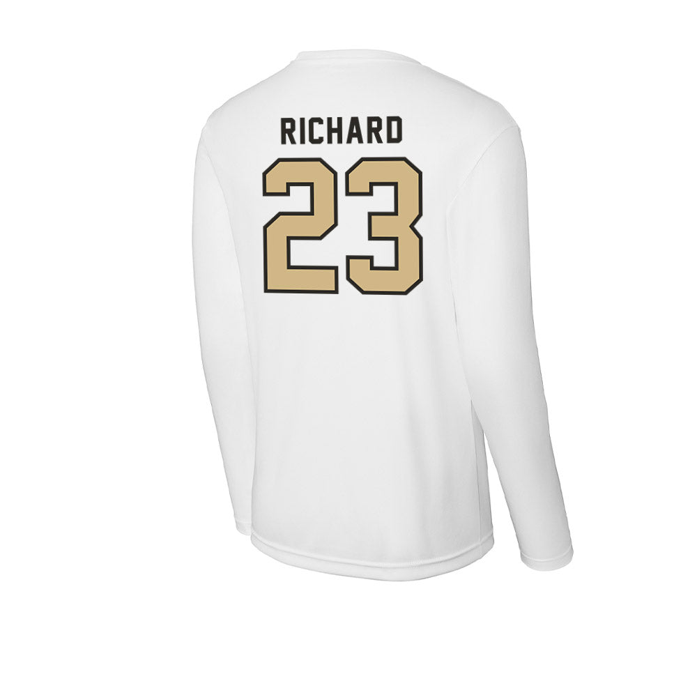 PFW - NCAA Men's Basketball : Solomon Richard - Activewear Long Sleeve T-Shirt-1