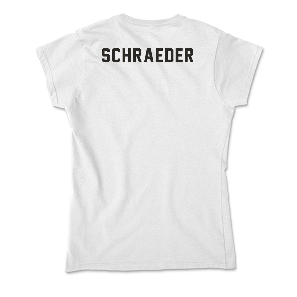 PFW - NCAA Women's Cross Country : Ashley Schraeder - Soft Style Women’s T-Shirt-1