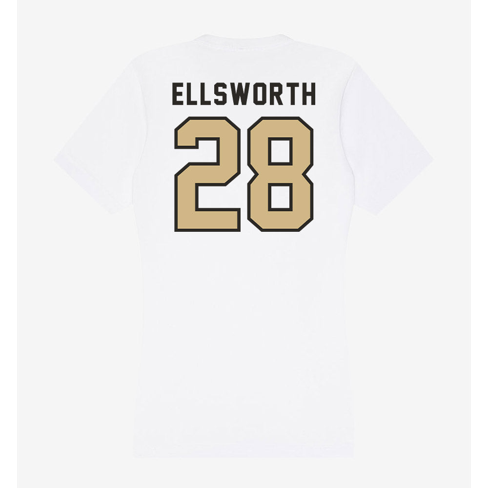 PFW - NCAA Women's Soccer : Jenna Ellsworth - Women's V-Neck T-Shirt-1