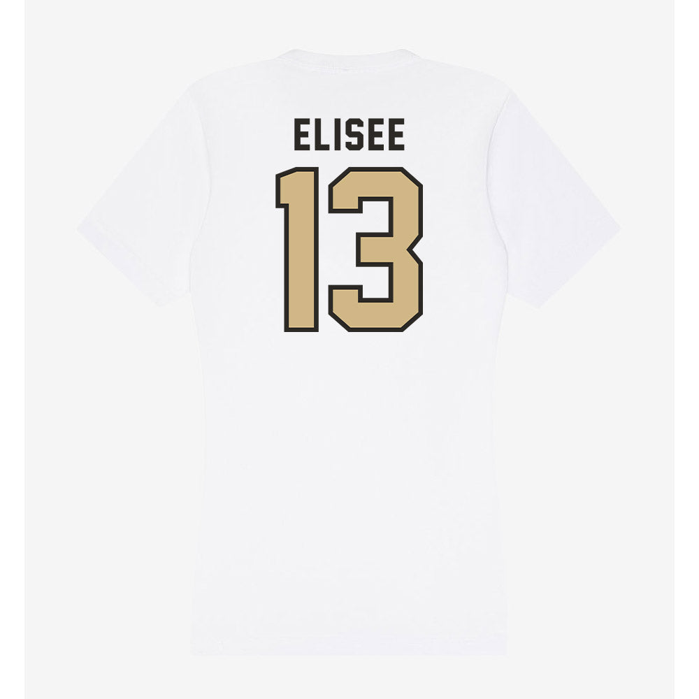 PFW - NCAA Men's Basketball : Deangelo Elisee - Women's V-Neck T-Shirt-1