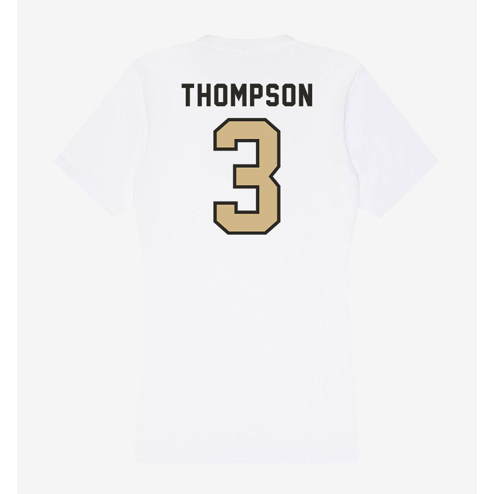 PFW - NCAA Men's Basketball : Carl Thompson - Women's V-Neck T-Shirt-1