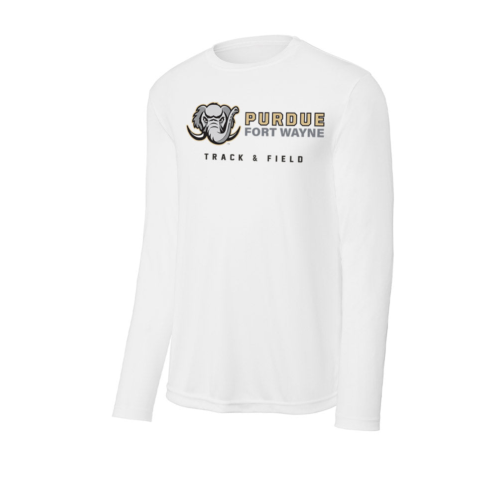 PFW - NCAA Men's Track & Field : Hunter Crew - Activewear Long Sleeve T-Shirt-0