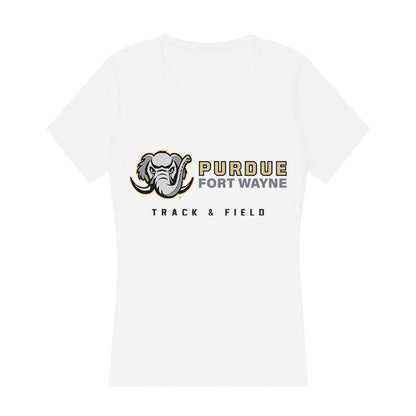 PFW - NCAA Women's Track & Field : Ava Poppe - Women's V-Neck T-Shirt-0