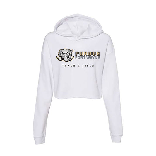 PFW - NCAA Women's Track & Field : Ava McAlexander - Women's Crop Fleece Hoodie-0