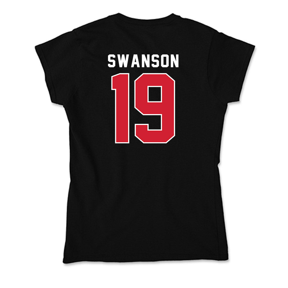 Fairfield - NCAA Baseball : Boden Swanson - Soft Style Women’s T-Shirt-1