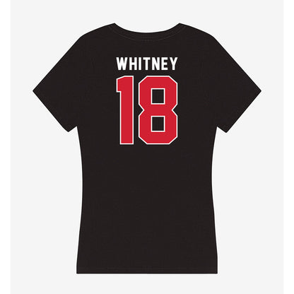 Fairfield - NCAA Men's Lacrosse : Landon Whitney - Women's V-Neck T-Shirt-1