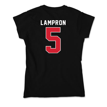 Fairfield - NCAA Men's Lacrosse : Devin Lampron - Soft Style Women’s T-Shirt-1
