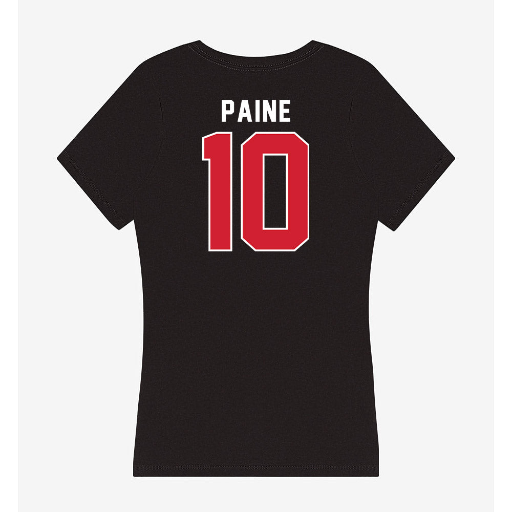 Fairfield - NCAA Baseball : Ryan Paine - Women's V-Neck T-Shirt-1