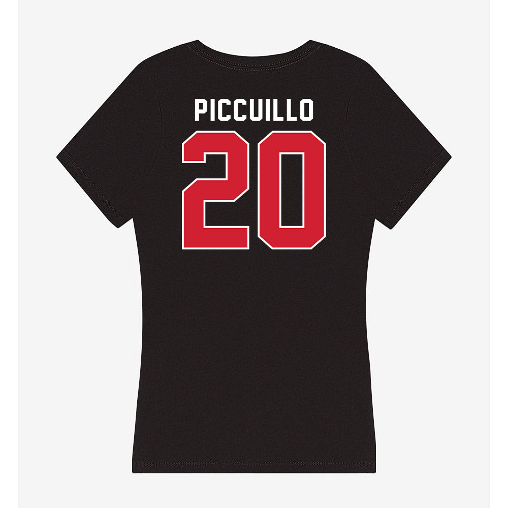 Fairfield - NCAA Baseball : Jameson Piccuillo - Women's V-Neck T-Shirt-1