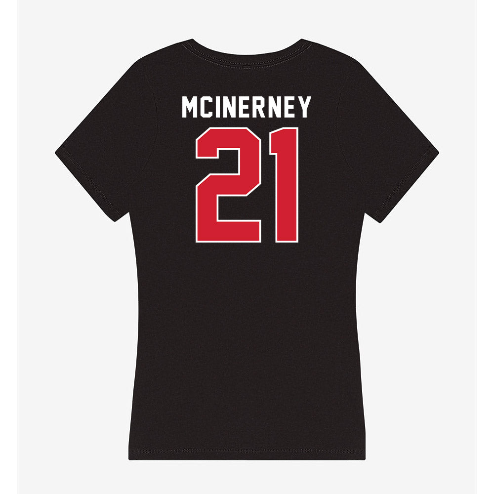 Fairfield - NCAA Softball : Alexis McInerney - Women's V-Neck T-Shirt-1